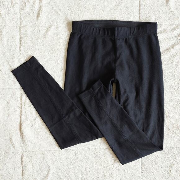 Vince. Black Classic Skinny Leg Legging